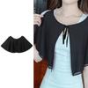 Soft Chiffon Sun Protection Wrap Lightweight Foldable Design For Sensitive Skin Summer Outfits