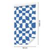 Wallpaper Free checkerboard blue and white, blue background 50x1000