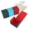 Magnetic Playing Cards Deck Card Storage Box for Game Cards Storage PU Leather Deck Card Boxes Card Deck Case Game Box