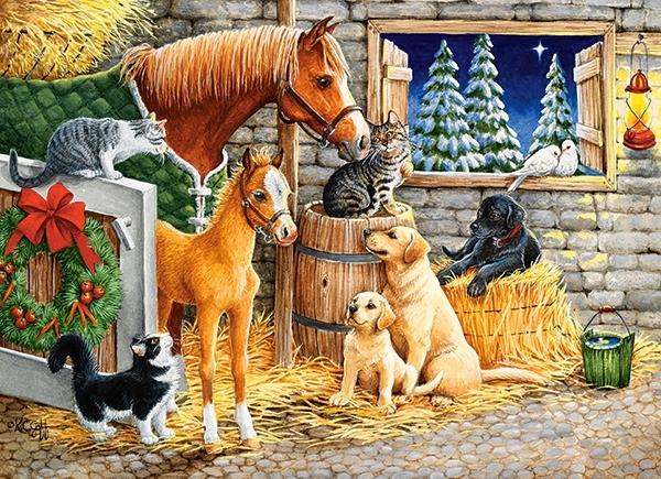 Puzzle 120 pieces B-13340-1 Gathering Friends