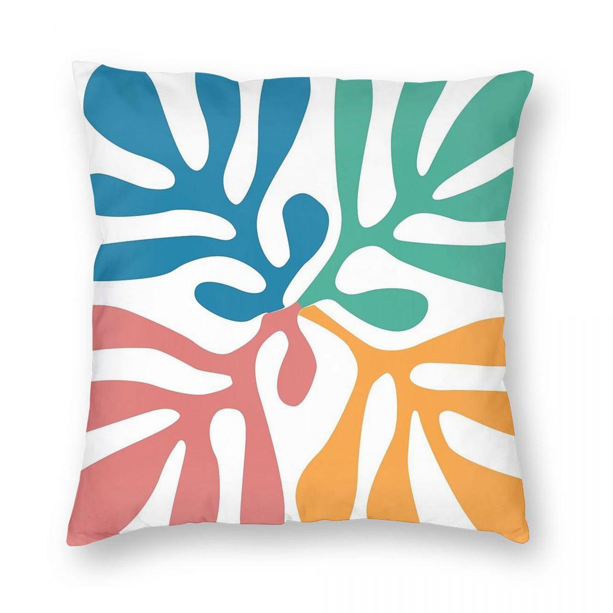 Henri Matisse The Cutouts Pillowcase Polyester Linen Velvet Printed Zip Decorative Throw Pillow Case Sofa Seater Cover Wholesale 30x30cm 12x12in