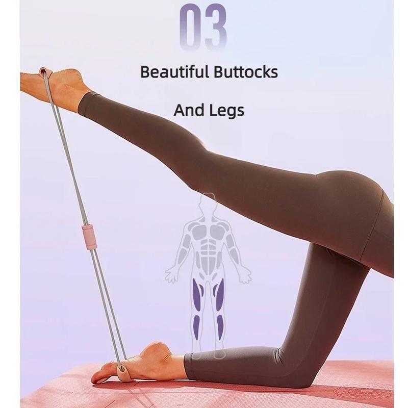 Tensioner Yoga Bands Exercise Stretch Itness Equipment Figure Elastic Pull Rope for Slimming Multi-Function Straps Band