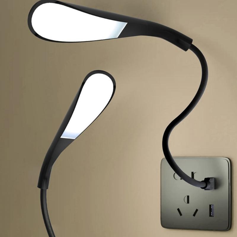 USB 5V Touch LED Night Light with 3 Adjustable Brightness Adjustable Angles for Bedsides Study and Camping