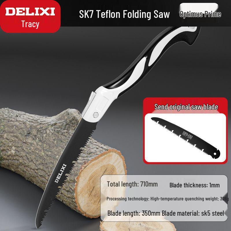 Compact Handheld Folding Woodworking Saw for Trees and Woodcraft