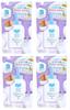 Cow Brand Additive-Free Foaming Body Soap Refill, 450mL, Set of 4