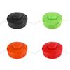 2 Line Grass Cutter Head Replace For Brush Trimmers Impact Feed System Durability PP Materials Quick Adjustable Design