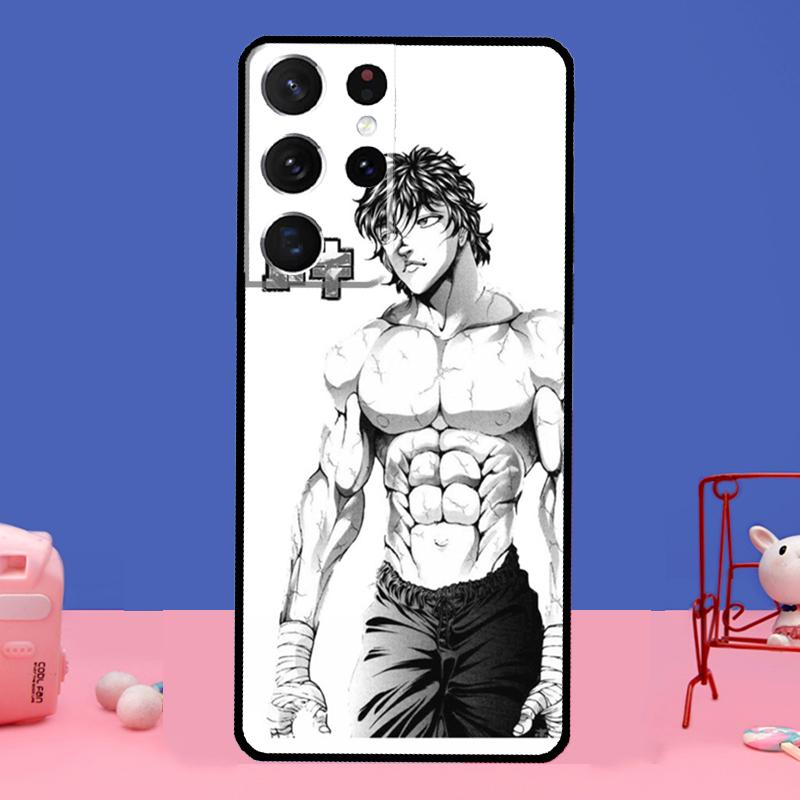 

Чехол для телефона Baki the Grappler Manga Anime для Samsung Galaxy S22 Ultra S8 S9 S10 Plus Note 20 Ultra S20 FE S21 Ultra Note 20 Ultra