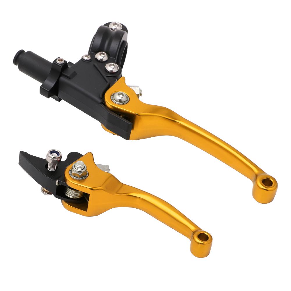 ASV Foldable Brake Cluth Levers 7/8"; 22mm For HONDA KTM SUZUKI YAMAHA CRF CR XR YZ WR EXC 125 230 250 250F 400 Motorcycle