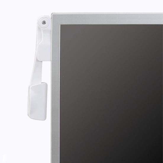 Typing Stand Space Saving Tight Clamping Self-locking Button One Click Eject Anti-drop Computer Monitor Folding Folder Office Supply