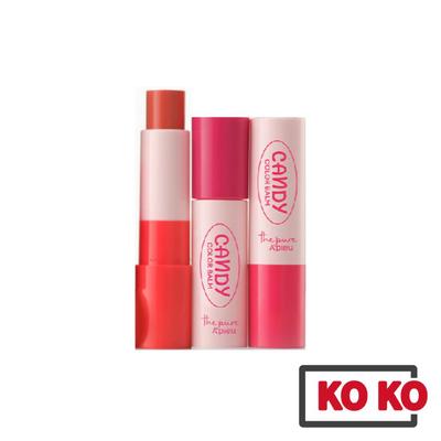 [Apieu] [Daiso] The Pure Candy Color Balm 3,9g (3 barvy) / Bobule, Švestka, Jablko