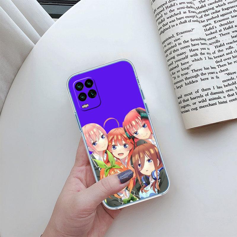 Miku Nino Itsuki Nakano Transparent Phone Case for Motorola Moto Edge 20 30 40 50 S30 Fusion Ultra Pro Neo Lite
