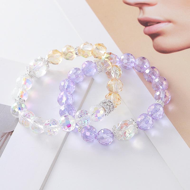 Amethyst Citrine Bracelet Bangles Women Fashion Jewelry Accessories Gift