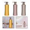 Liquid Soap Dispenser Refillable PET Bottle Bathroom Accessory Set for Shower Gel Shampoo Wash Room