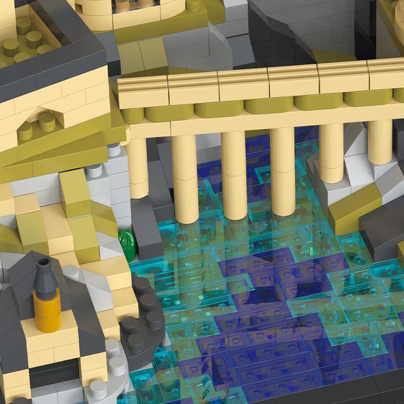 Novos Conjuntos de Micro Blocos de Construção Castelo de Wizardry Harry Potter Arquitetura Gótica Kit Modelo DIY para Crianças e Adultos Presentes 2700+ peças