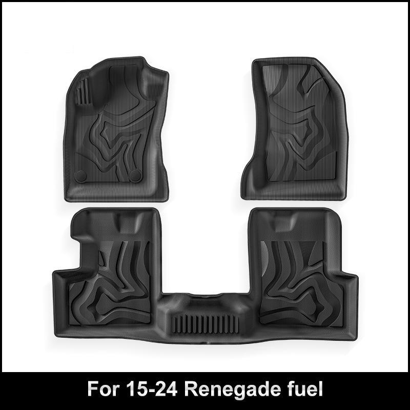 Jeep Renegade All-TPE Floor & Trunk Mats (2015-2024)