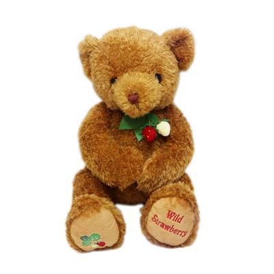 Wild Strawberry Bear Large Brown