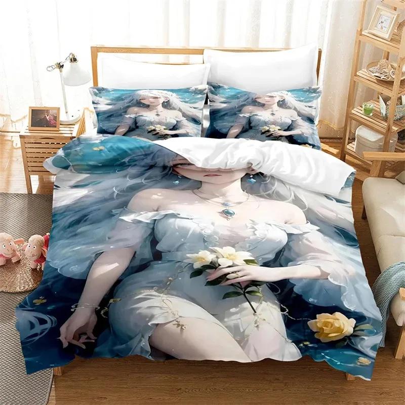 Sexy 3D Beauty Bedding Set Bed Cover Set Lovers Bedding Kids Luxury King Size Comforter Bedding Sets Queen Duvet Cover Set