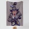 Cartoon Inspector Gadget Überwurf Weiche Warme Flanelldecke Vielseitiger Überwurf für Bett Sofa Büro Klimaanlage Nickerchen Decke