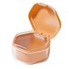 Portable Orthodontic Retainer and Denture Storage Box with Cleaning Function