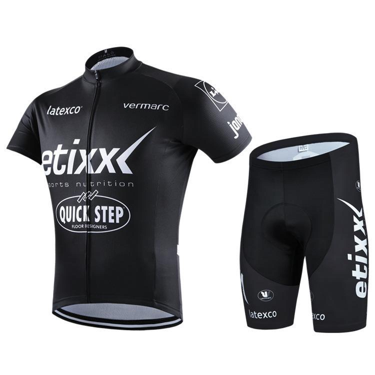 Team Edition Short Sleeve Cycling Suit Men's Top Summer Quick Drying Skinny Bike Bike Mountain Bike Riding Suit