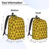 Pikachu Cute Cartoon Monster  Backpack for Men Women Cool High School Business Daypack Pokemoned  College Shoulder Bag Outdoor