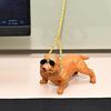 Birthday Gift for Friend – Aggressive Bulldog Showpiece Figure for Home and Car Décor | Resin Bulldog Statue for Living Room, Office |