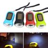 Mini LED Hand Crank Dynamo Solar Power Flashlight Portable Energy Saving Flashlight Camping