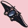 Makramee Jaspis Armband Faden Handarbeit Schmuck Anhänger Edelstein 8-10''Ad
