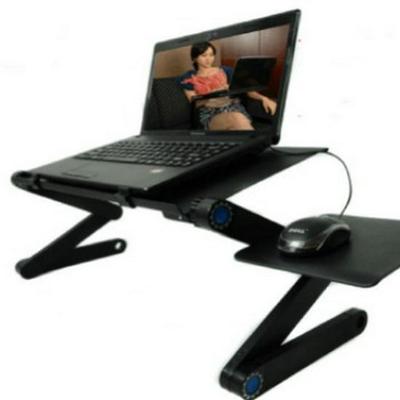 Foldable Aluminum Laptop Cooling Stand for Bed