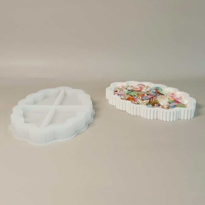 Easy To Use Silicone Mold Creating Decorative Trays Moulds with Unique Cloud Shape Suitable for Gifting Hand-Making