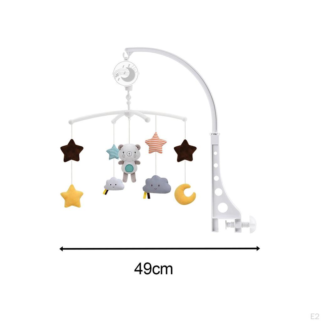 Adorable Baby Mobile Rattle Toy Set for Nursery Decor