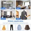 Hanging Ironing Board Portable Foldable Travel Clothes Steamer Board with Ironing Glove Hanging Steamer Pad for Travel and Home