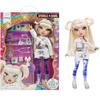 MGA Sparkle & Shine Whitney Doll 28 Cm Fashionable White Hair with Magic Bubbles In the Feet