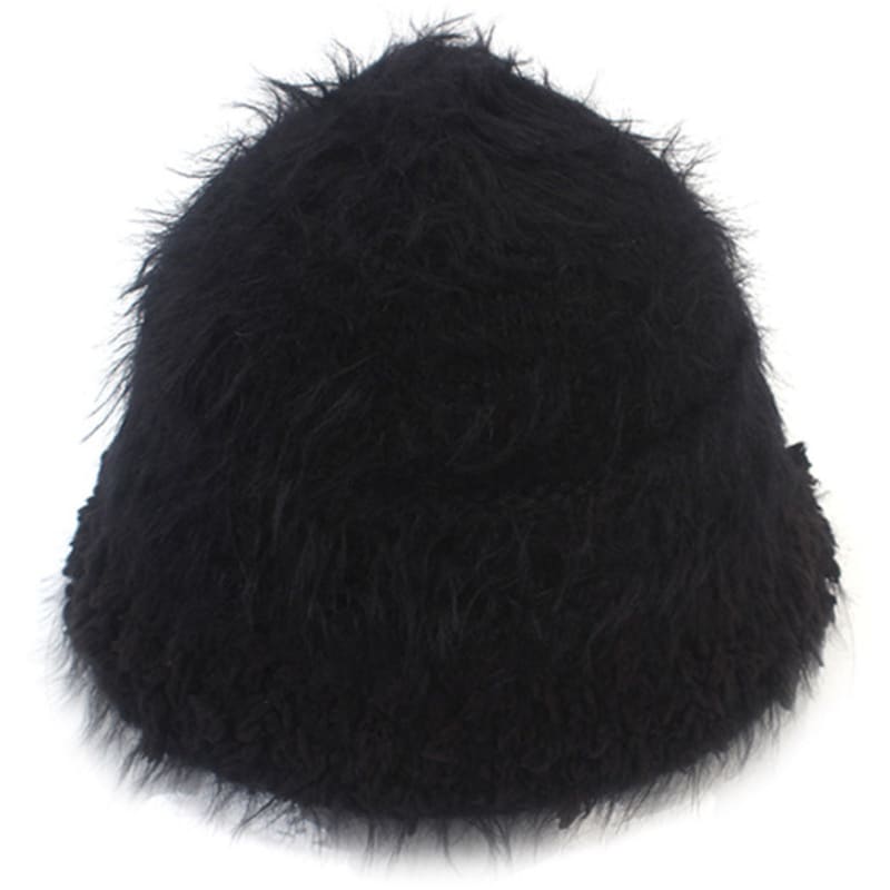 Universal Chemistry Fur Structure Black Bucket Hat