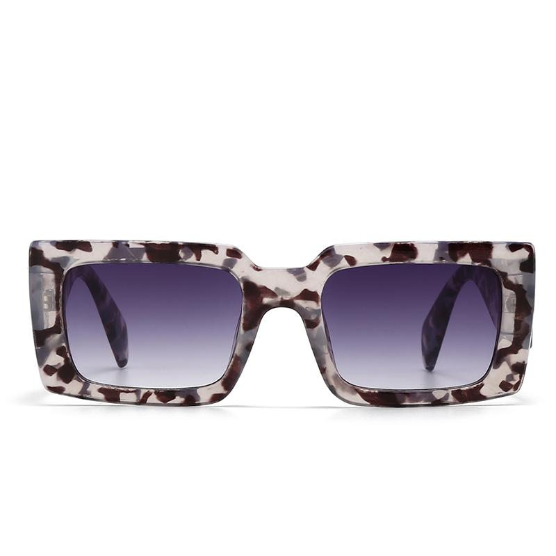 Trendy Square Sunglasses for Street Photography Modern Retro Style 9236 Cross Border Fashion