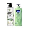 Vaseline Aloe Fresh Body Lotion & Lux Orchid Shower Gel Set