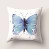 European Color Butterfly Print Sofa Cushion Cover Pillowcase Home Party Car Bedding