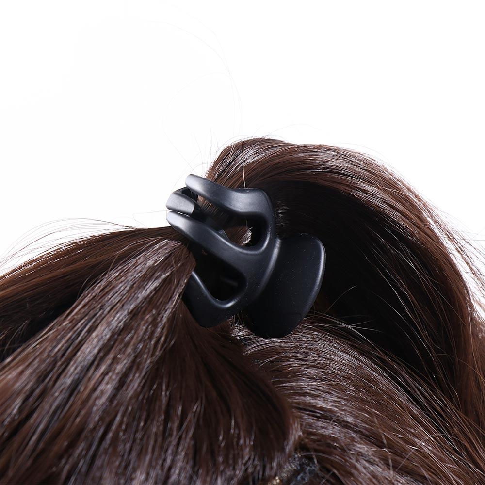 Black MIni Hairpin Girls Hairpin High Ponytail Fixed Clip Small Hair Claw Korean Style Hair Clip