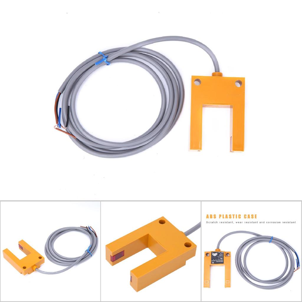 BERM E3S GS30E4 DC1030V Photoelectric Switch NPN 3 Wire Groove Shape Sensor Switch