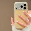 Cute Puppy Yellow Polka Dot Pattern Silicone Soft Phone Case For iPhone 17 16 15 14 13 12 11 Pro Max Shockproof TPU Bumper Cover