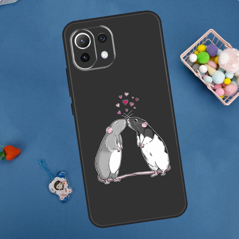 Mouse Rat Case For POCO F5 X3 X5 Pro X4 F4 GT C40 M5s F3 Cover For Xiaomi 13 12 Lite 12T 11T Pro 12X