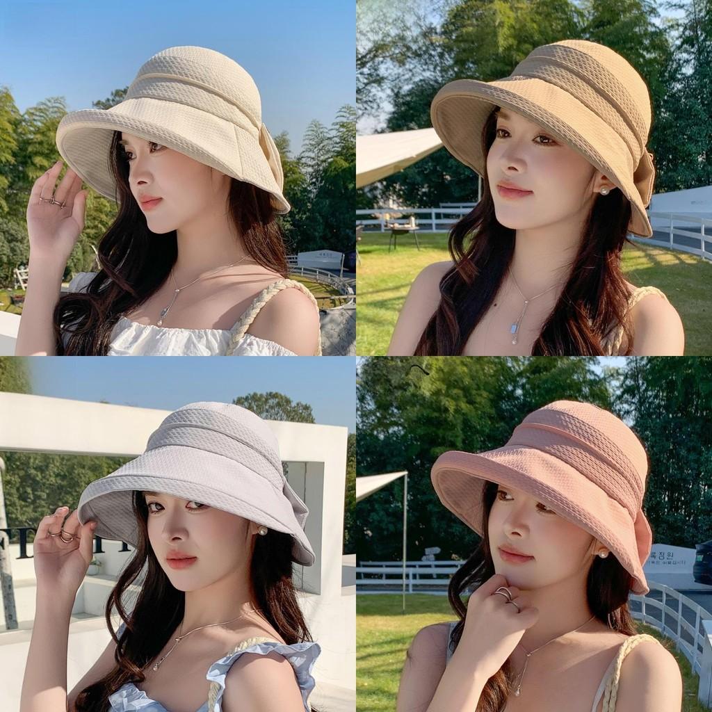 Summer Fashion Wide Brim Sun Hat With Large Sunshade For Women Outdoor Sun Protection