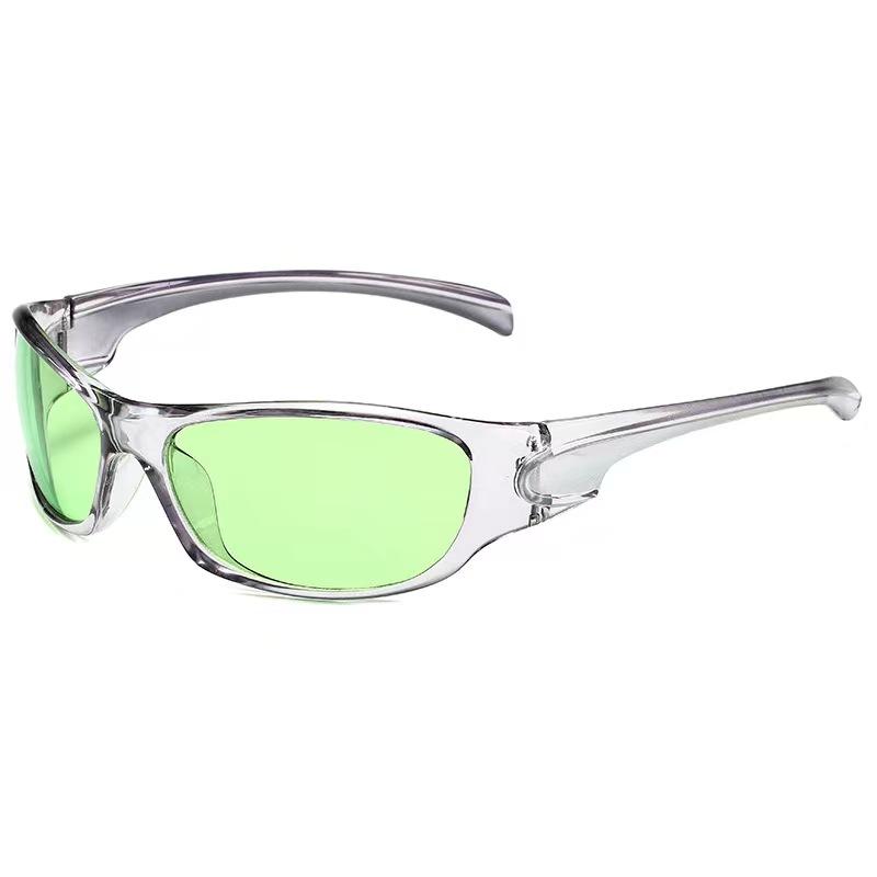 High Quality Punk Sun Glasses Women Men Technological Sense Sunglasses Party Travel Shades Lady Man Protective Glasses UV400