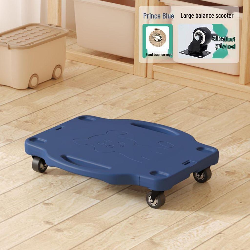 Children's Sensory Balance Board: Anti-Rollover Kindergarten Scooter for Indoor and Outdoor Play