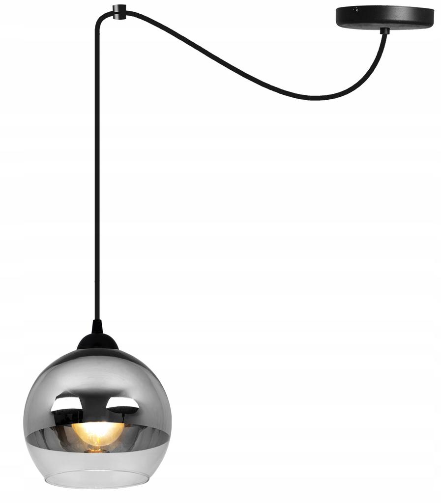 ELEGANT CHROME LED SPIDER HANGING LAMP