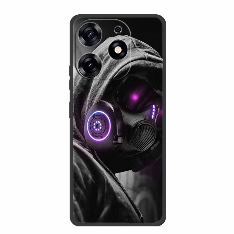 Phone Case For Blackview Shark 9 Case Black Silicone Soft Coque Funda For Blackview Shark 9 Back Cover Case Shark9 6.67" Shell