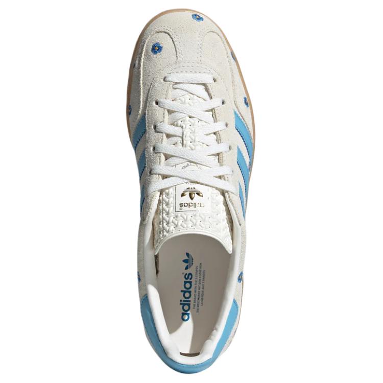Nové Adidas Originals GAZELLE Indoor Floral 'Bílé Modré' Dámské
