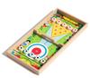 Bouncing Chess Catapult: Wooden Two-Player Battle Game for Parent-Child Interaction & Educational Fun