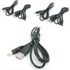 1pcs 5pcs 1M USB 2.0 A Male To DC 4.0x1.7mm Male 5 V 2A 24AWG DC 4.0MMX1.7MM Connector Jack Power Charger Cable Cord Converter(5pcs)