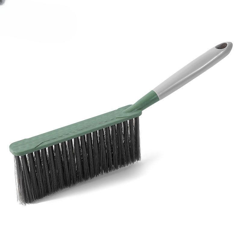 

Бытовая щетка для кровати Многофункциональная щетка для уборки Спальня Диван Щетка для удаления пыли Пластиковая щетка Общежитие Подметание зелёный